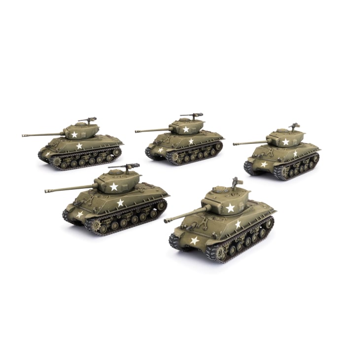 UBX91 M4 Easy Eight (76mm) Platoon (x5 Plastic)