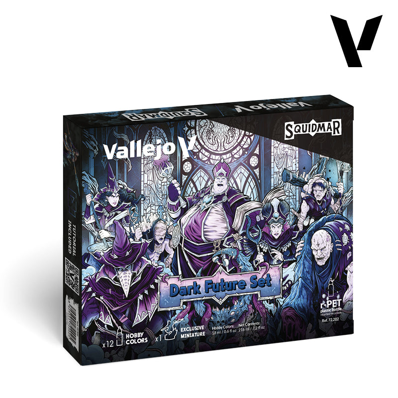 72.202 GAME COLOR SET: DARK FUTURE SET BY SQUIDMAR MINIATURES
