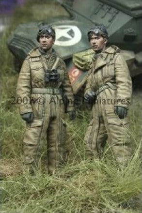 Alpine 1/35 35050 WW2 British Tank Crew Set