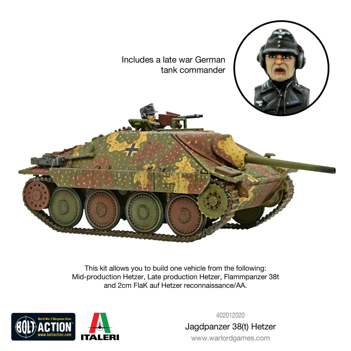 Bolt Action Jagdpanzer 38(t) Hetzer