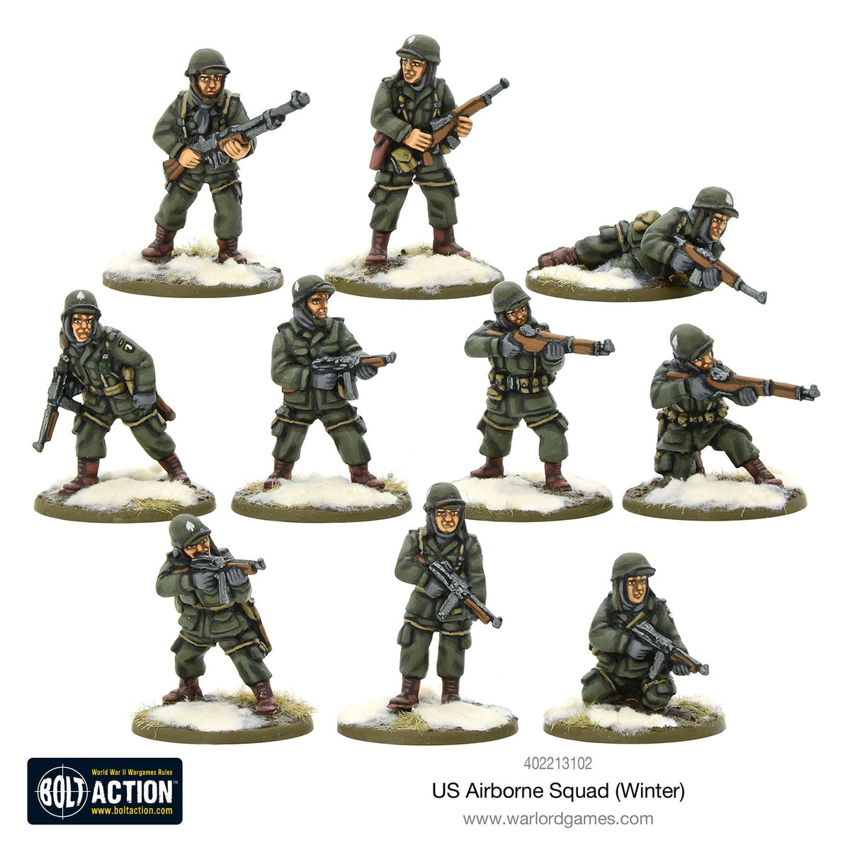 Bolt Action: US Airbone Squad (Winter)