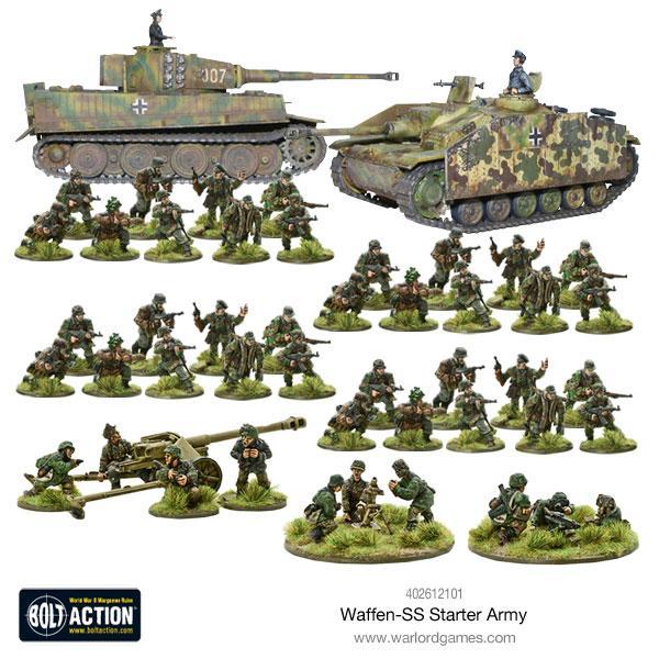 Bolt Action Waffen-SS Army Starter Army