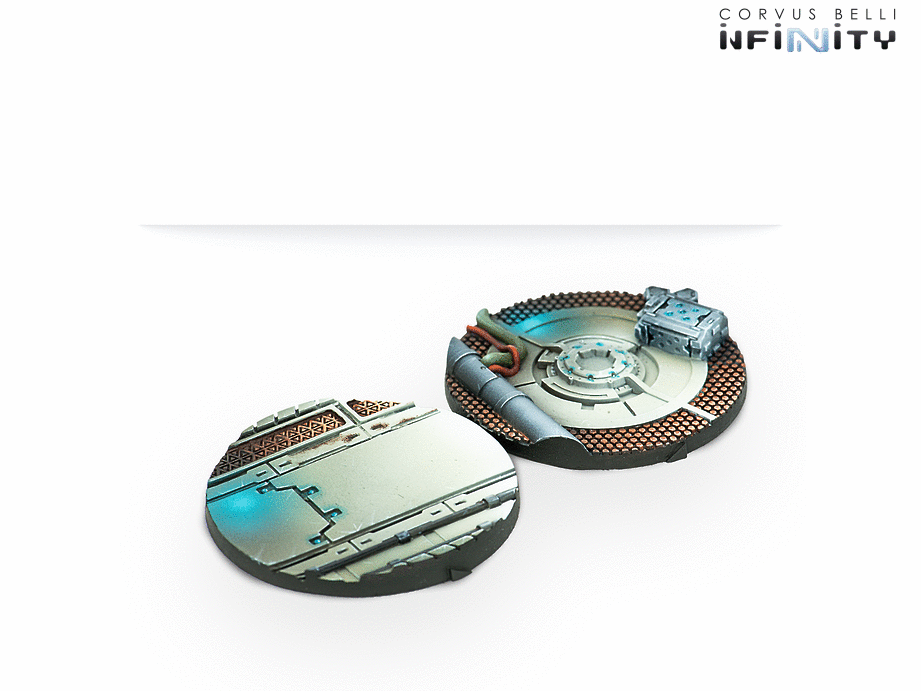 55mm Scenery Bases, Alpha Series - Infinity Accessories