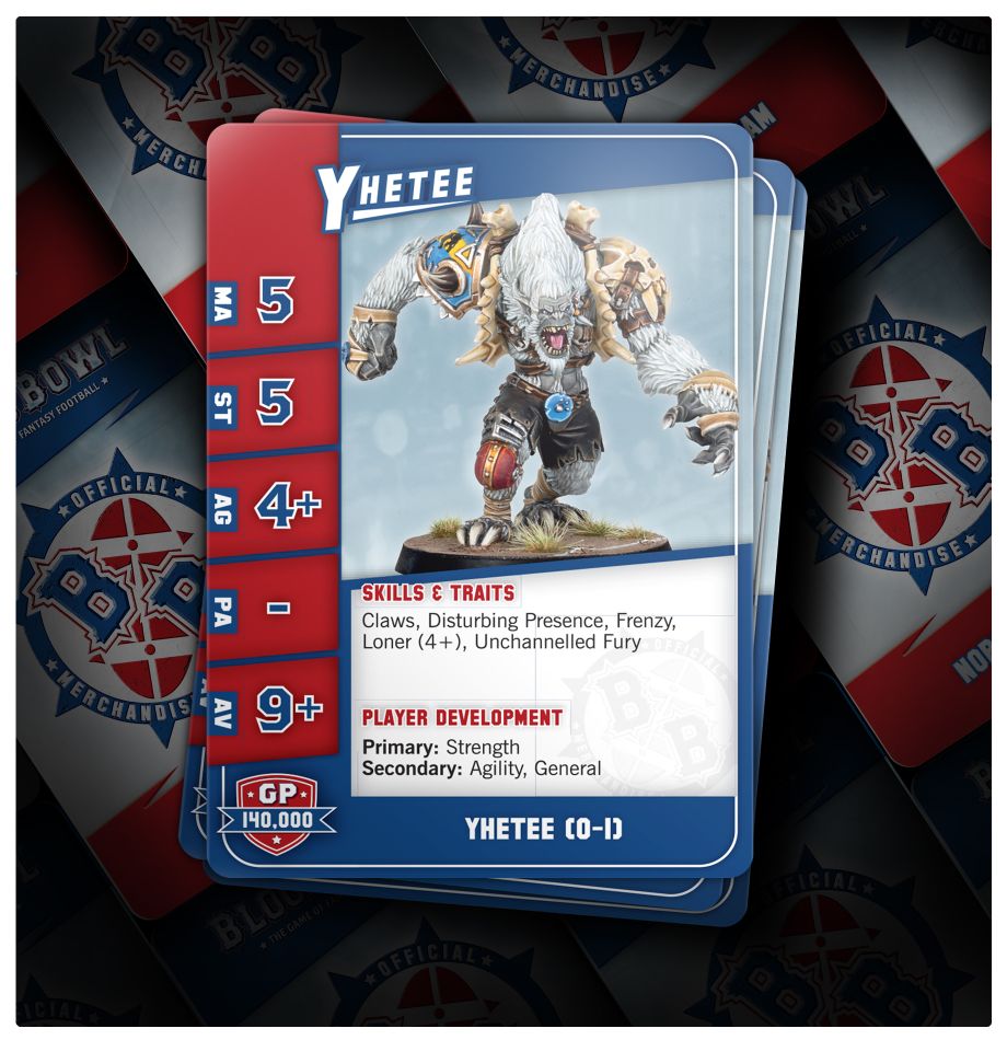 Blood Bowl Norse Team Card Pack