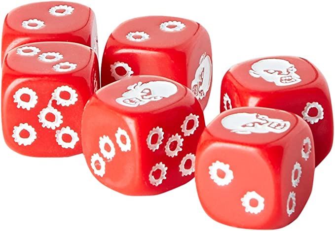Zombicide: Red Special dice