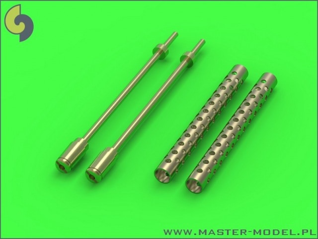 Browning M1919 .30 cal machine gun barrels - two piece muzzle (conical shape) (2pcs)