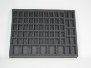 Battle Foam: (Gen) 66 Various Line Troop Foam Tray (BFL)