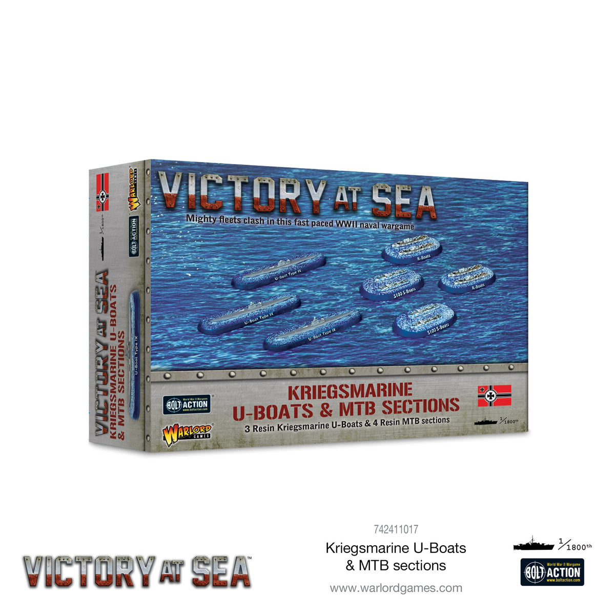 Victory at Sea - Kriegsmarine U-Boats & MTB sections