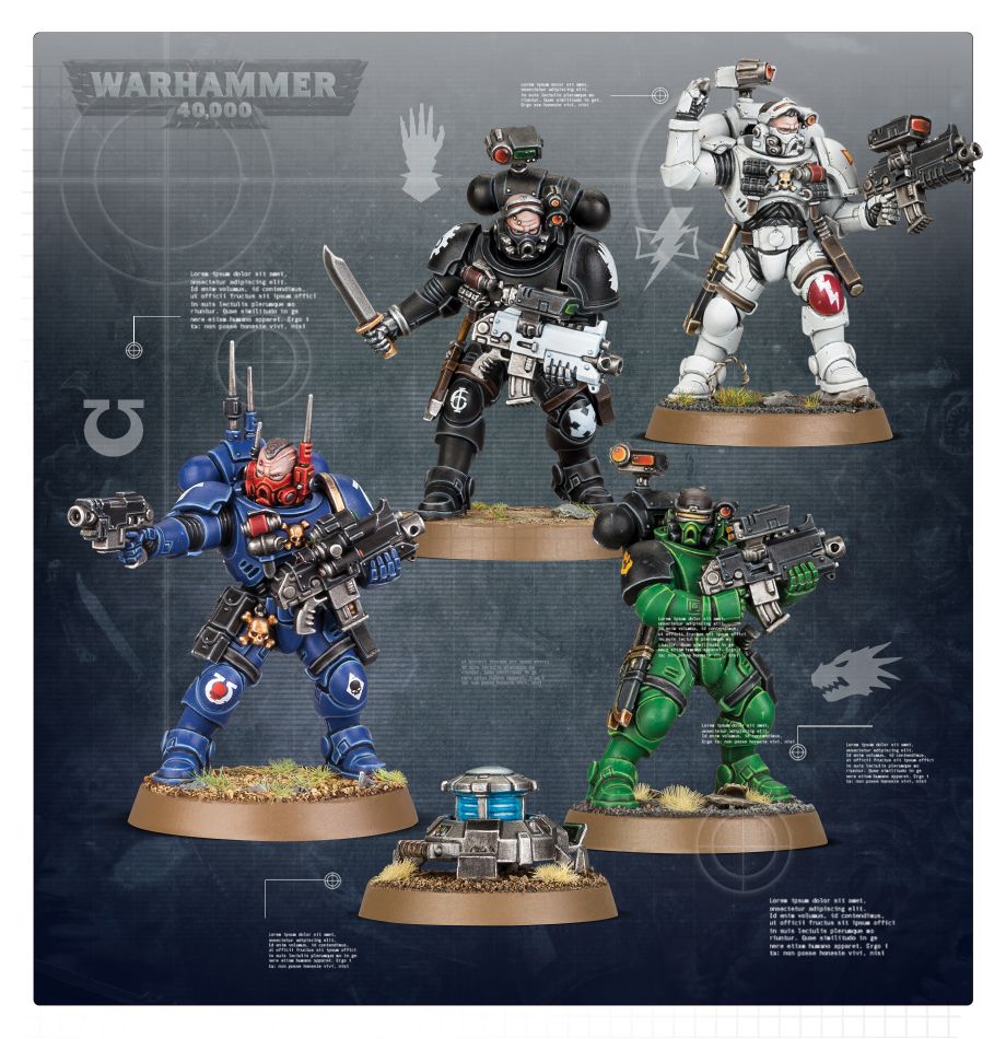 SPACE MARINES: Primaris Infiltrators