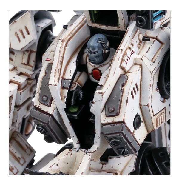 T'AU EMPIRE : XV95 Ghostkeel Battlesuit
