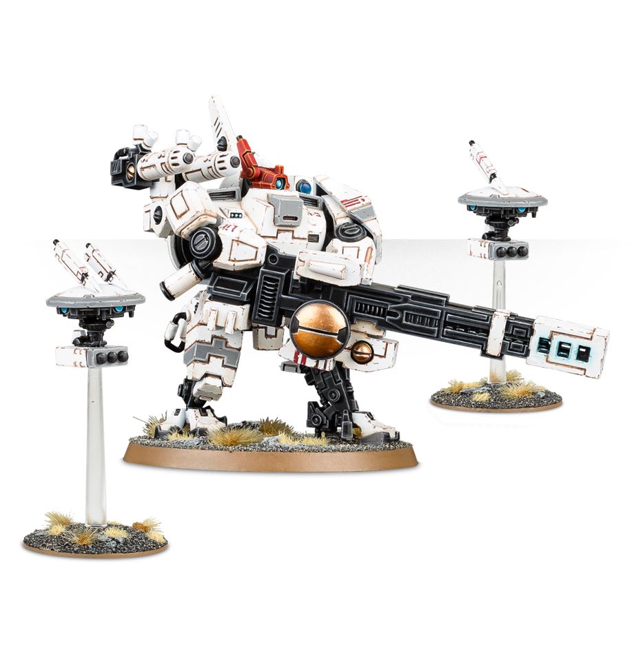 T'AU EMPIRE : XV88 Broadside Battlesuit
