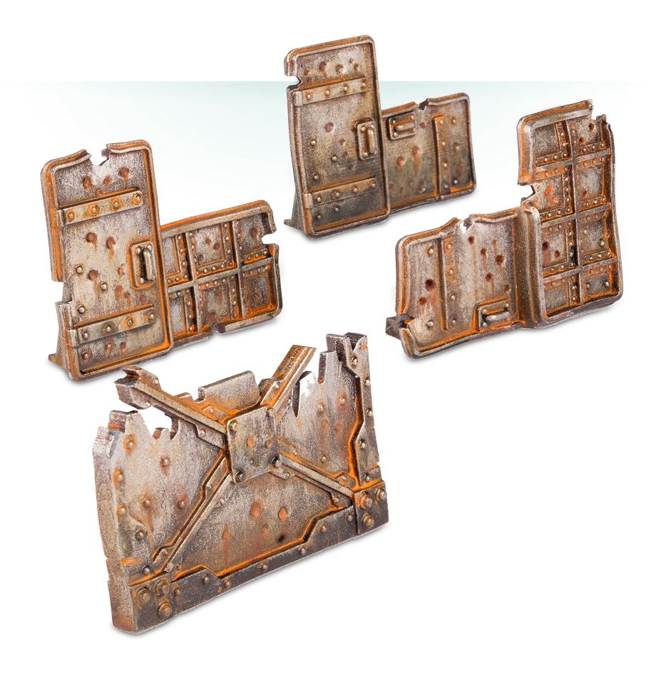 Necromunda Barricades and Objectives