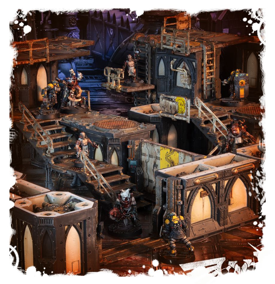 Necromunda Zone Mortalis Platforms and Stairs