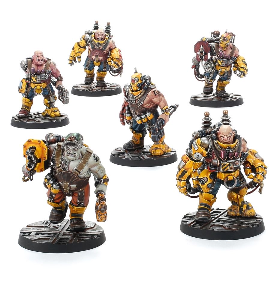 NECROMUNDA SLAVE OGRYN GANG