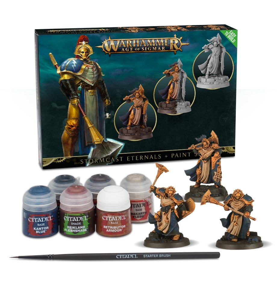 Stormcast Eternals + Set de pintura