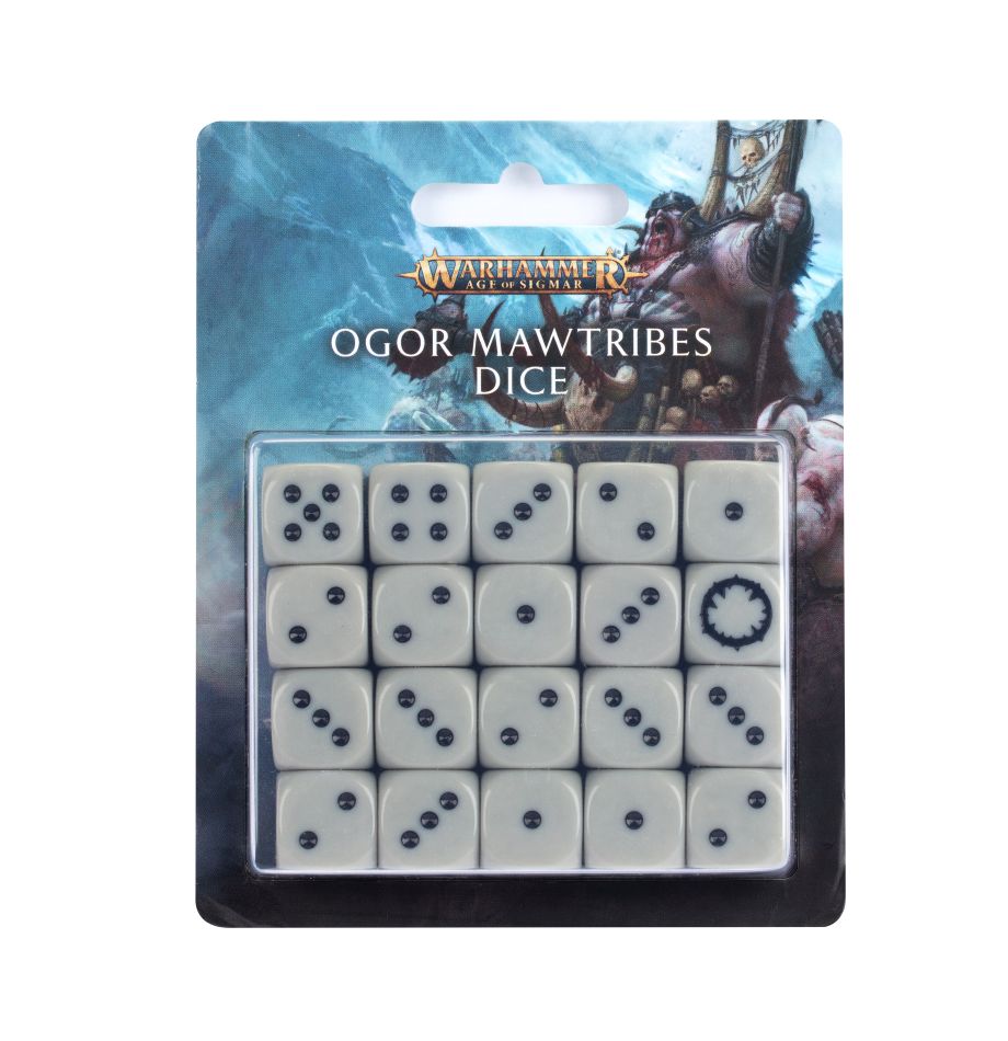 Juego de dados de Mascatribus Ogor