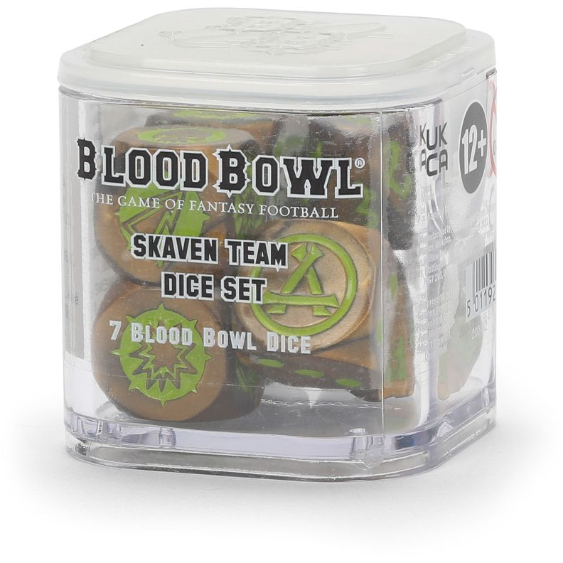 BLOOD BOWL SKAVEN TEAM DICE SET