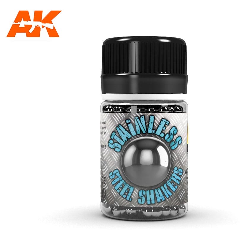 Ak Interactive: STAINLESS STEEL SHAKERS 250
