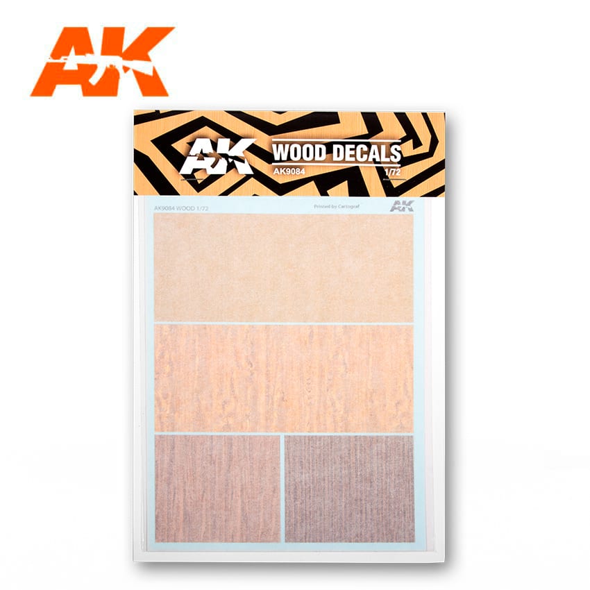 AK AK9084 WOOD DECALS 1/72