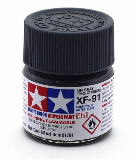 Tamiya XF-91 IJN Gray YOKOSUKA ARSENAL 10ml