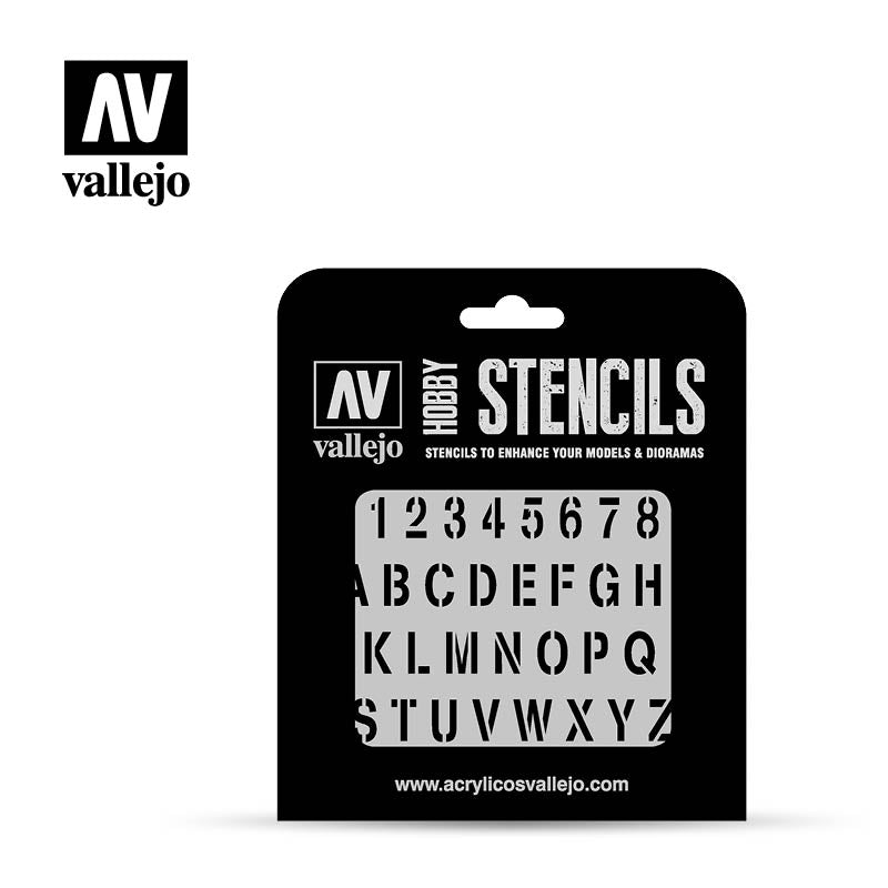 ST-LET002 Stamp Font