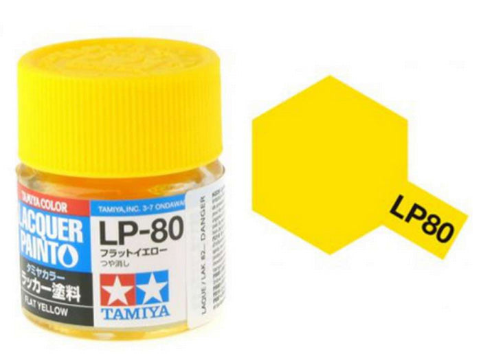 Tamiya Flat Yellow LP-80