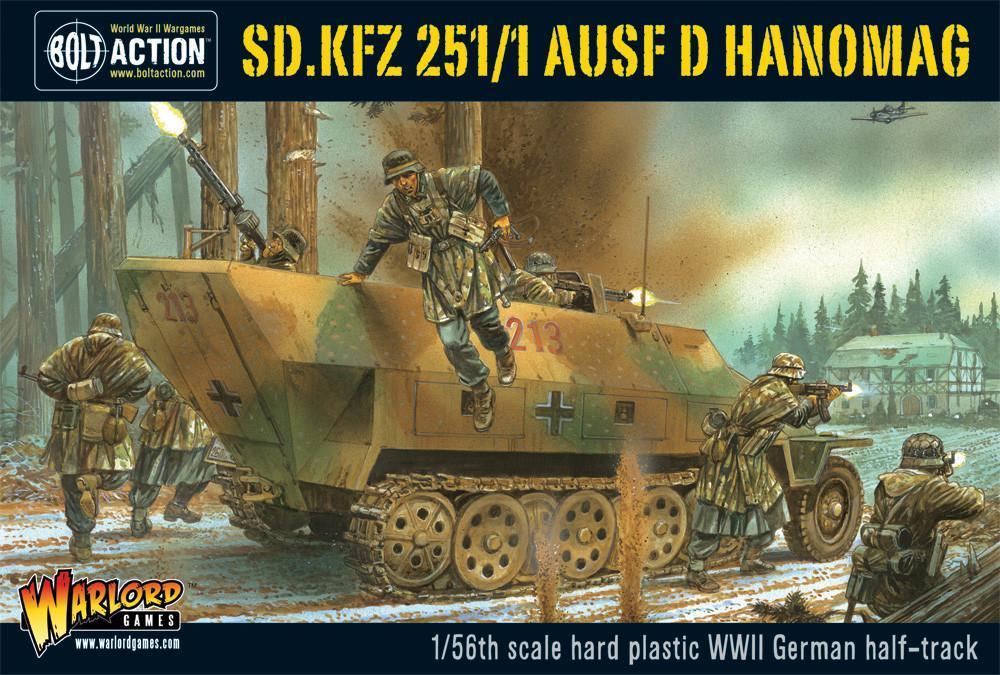 Bolt Action Sd.Kfz. 251/1 Ausf. D Hanomag
