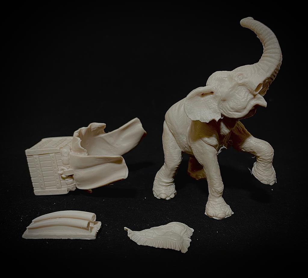 Elefante Asiático 1/56