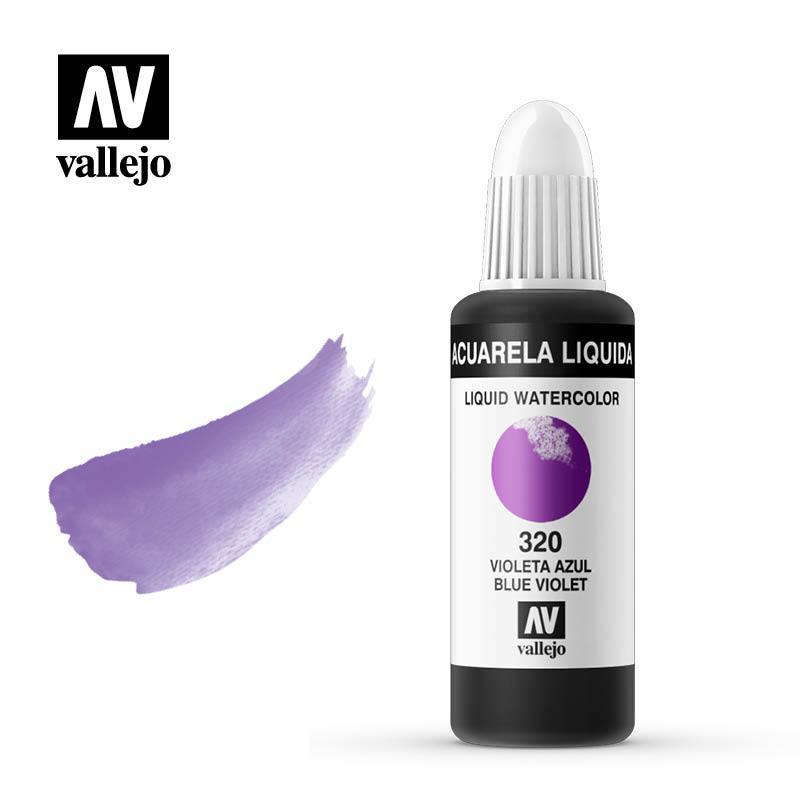 ACUARELA VIOLETA AZUL 320