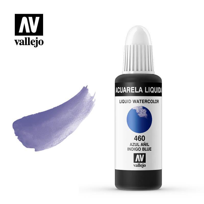 ACUARELA AZUL AÑIL 460