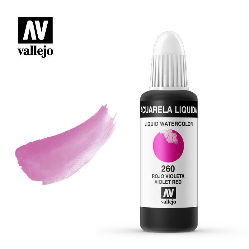 ACUARELA ROJO VIOLETA 260