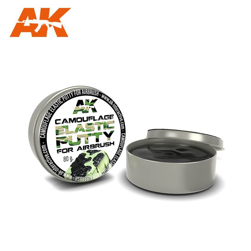 AK8076 Camouflage Plastic Putty for Airbrush 80g