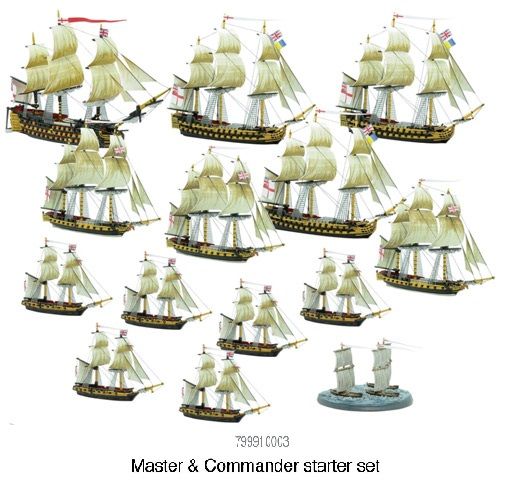Black Seas: Master And Commander. Starter set (Caja de inicio