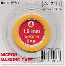 2001-4 Micron Masking Tape 1.5mm
