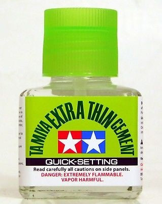 TAMIYA EXTRA THIN CEMENT ( QUICK SETTNING)