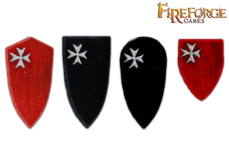 Deus Vult: Hospitaller Order Shields 2