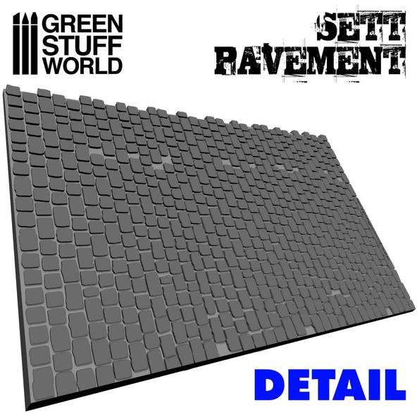 Rolling Pin Sett Pavement