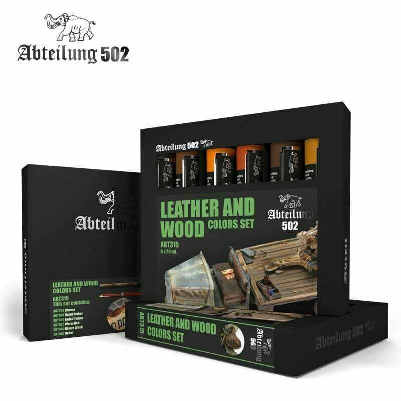 Abteilung 502: Leather and Wood Colors Set
