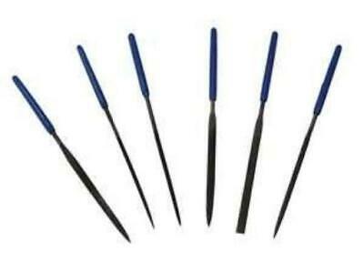 6 piece needle files 100 mm armskeeper