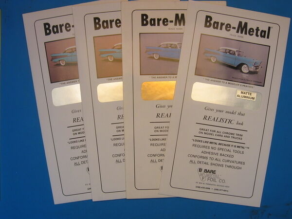 Bare Metal Foil -Chrome #001