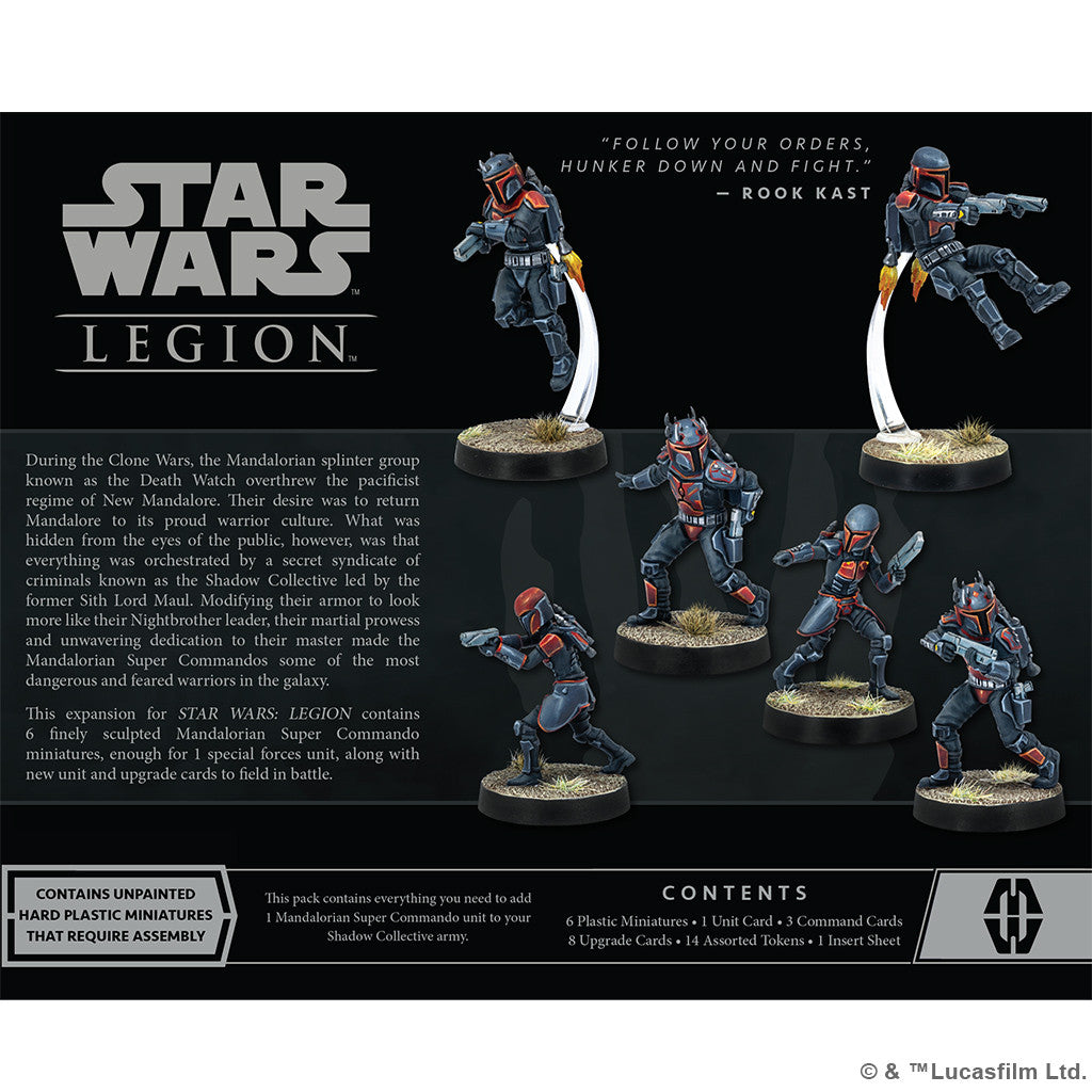 Mandalorian Super Commandos: Star Wars Legion