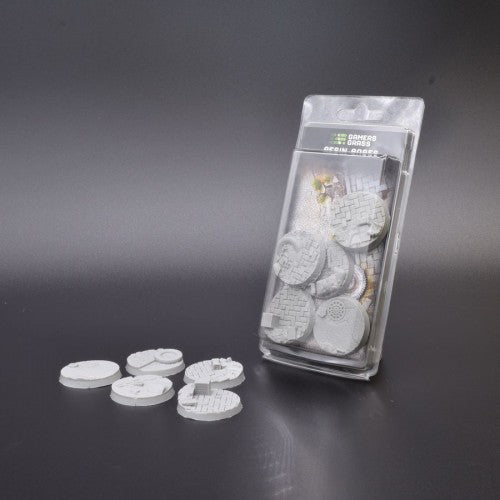 Gamers Grass: Urban Warfare Resin Bases 40mm GGRB-UWR40