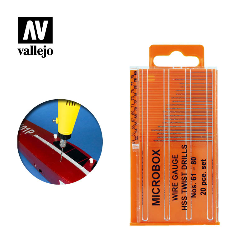Set de 20 Brocas, núm. 61-80