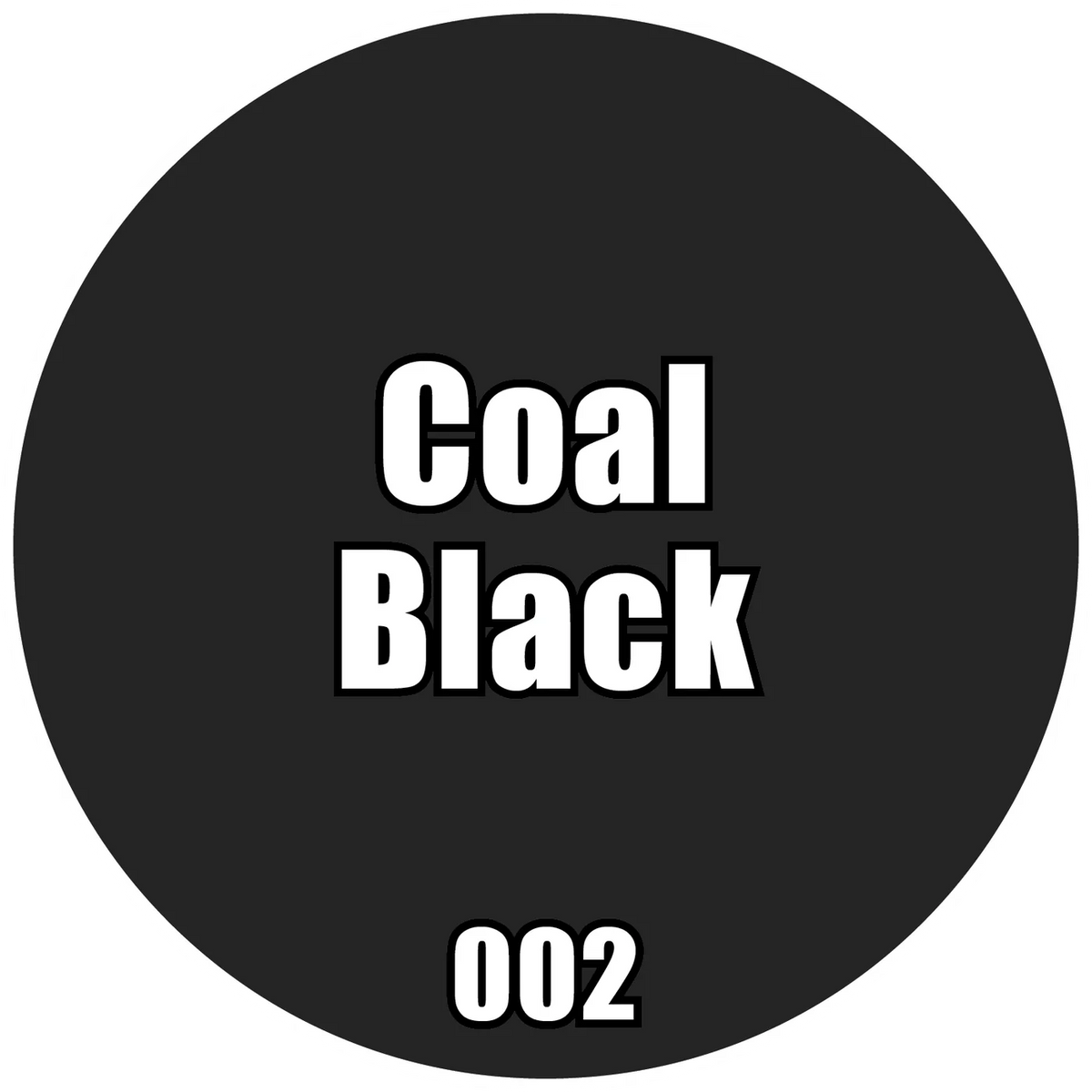 002-Pro Acryl Coal Black