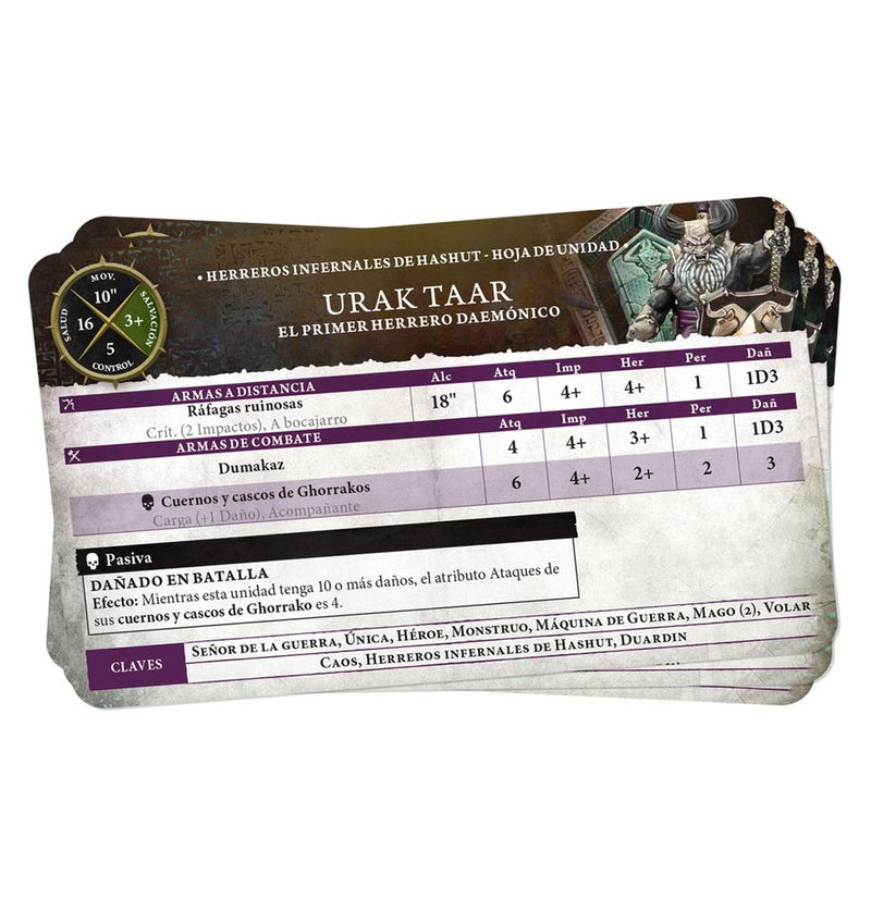 HELSMITHS OF HASHUT ARMY SET (ESPAÑOL)