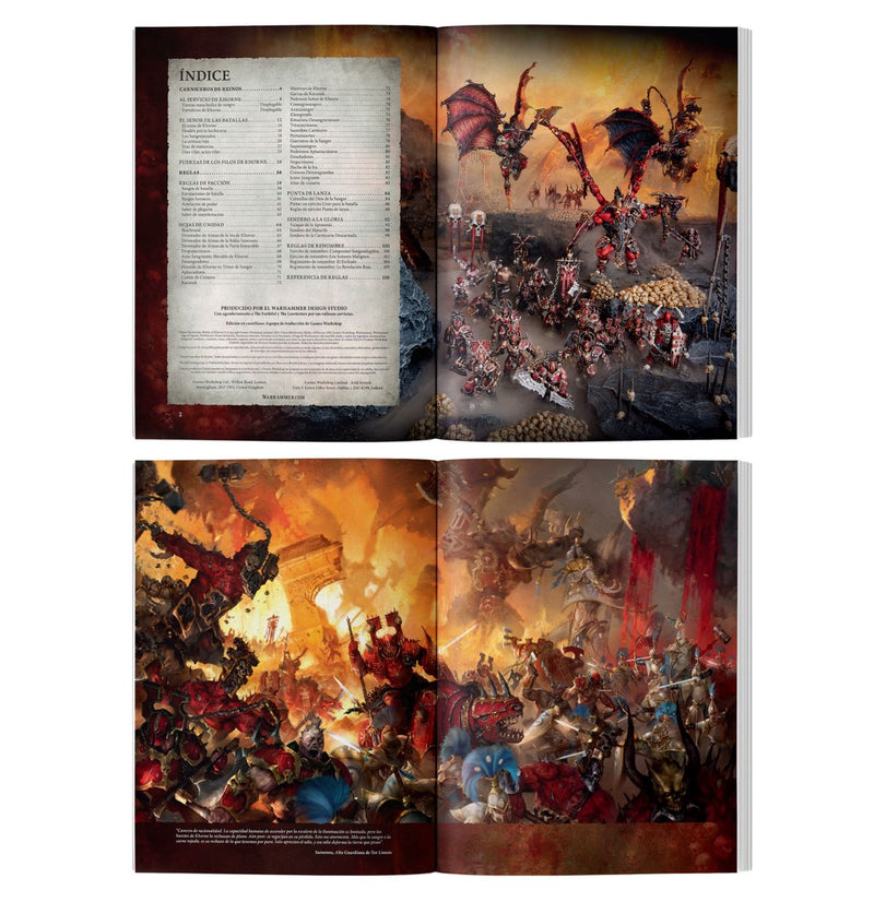 BATTLETOME: BLADES OF KHORNE (ESPAÑOL)
