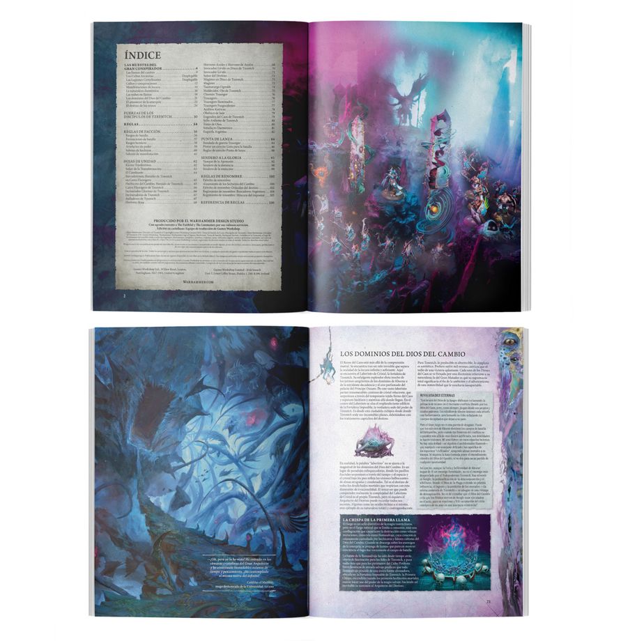 BATTLETOME: DISCIPLES OF TZEENTCH (ENG)