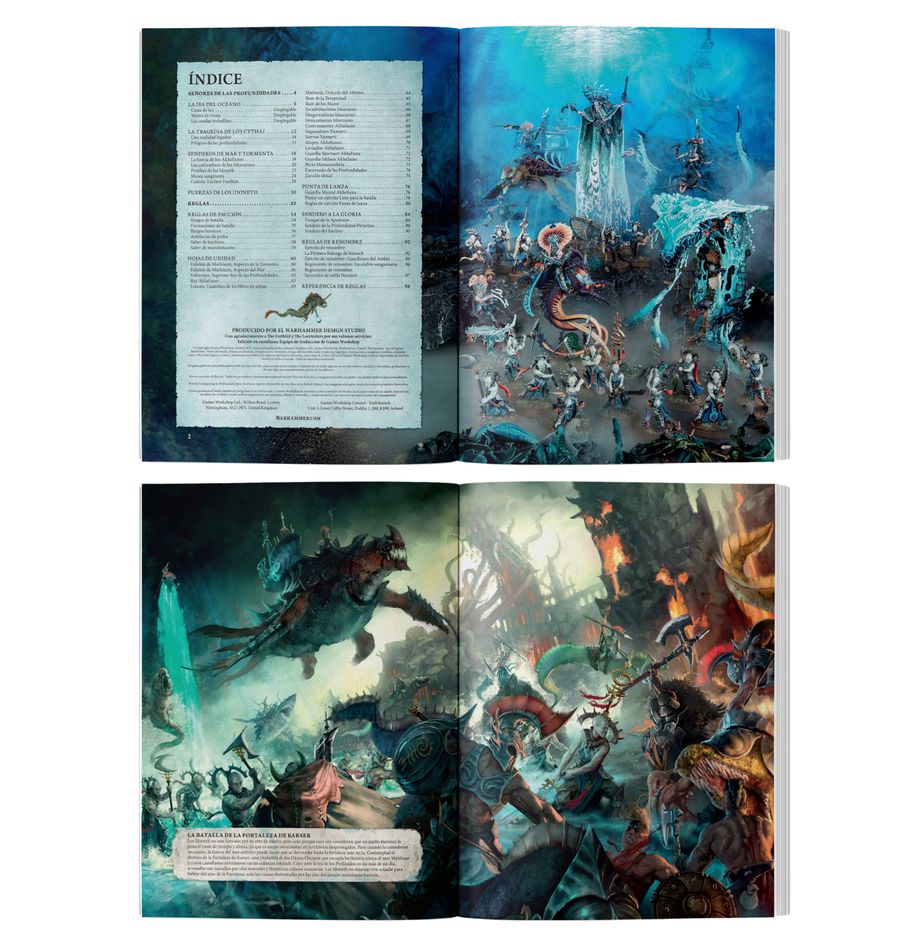 BATTLETOME: IDONETH DEEPKIN (ESPAÑOL)