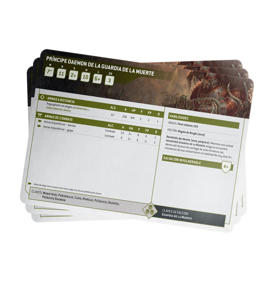 INDEX: DEATH GUARD. ESPAÑOL