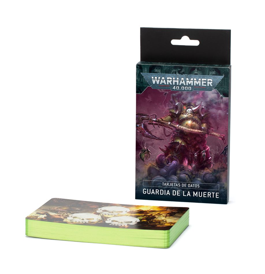 DATASHEET CARDS: DEATH GUARD (ESPAÑOL)